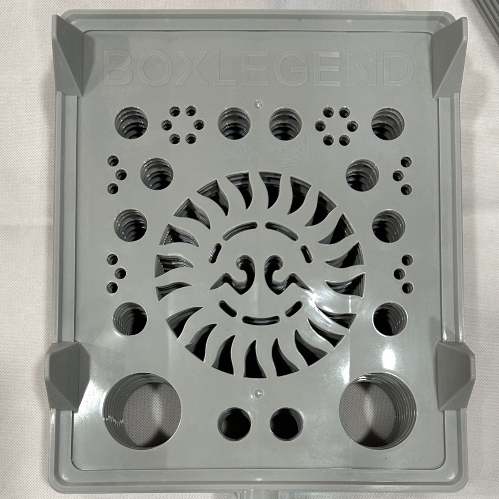 Box Legend Gray Plastic Shirt Organizer - Picture 4 of 4